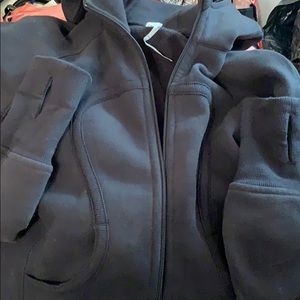 Lululemon black scuba hoodie, size 6